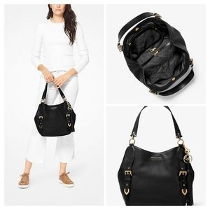 Michael Kors Brooke Hobo Buckle Shoulder Bag